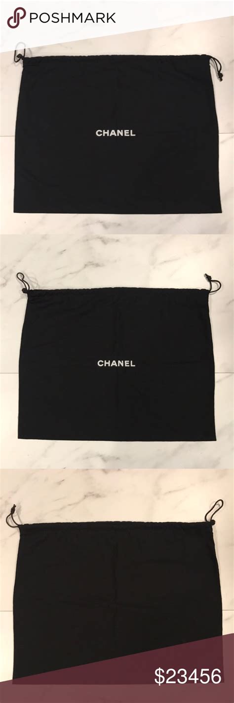 large chanel dust bag|authentic Chanel dust bag.